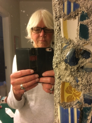 focused on the mirror