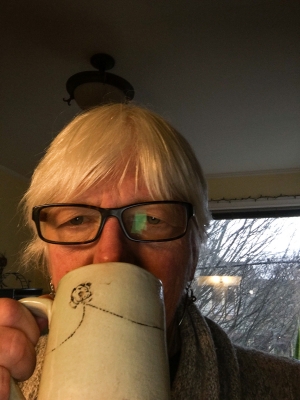 tea with a background